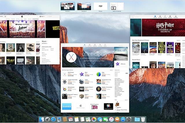 how to find multiple desktops on mac