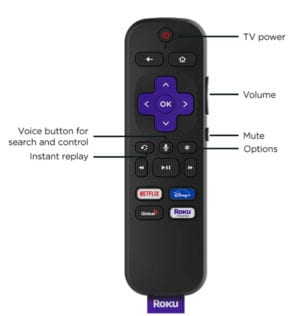 how to turn off voice control roku tv