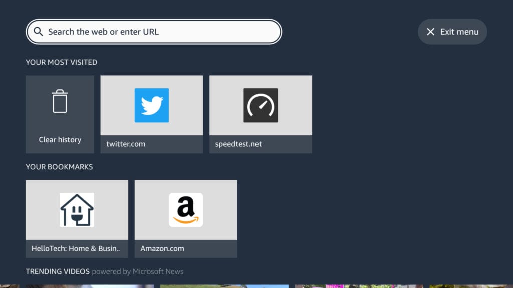 Amazon Silk Best Web Browser App for Fire TV