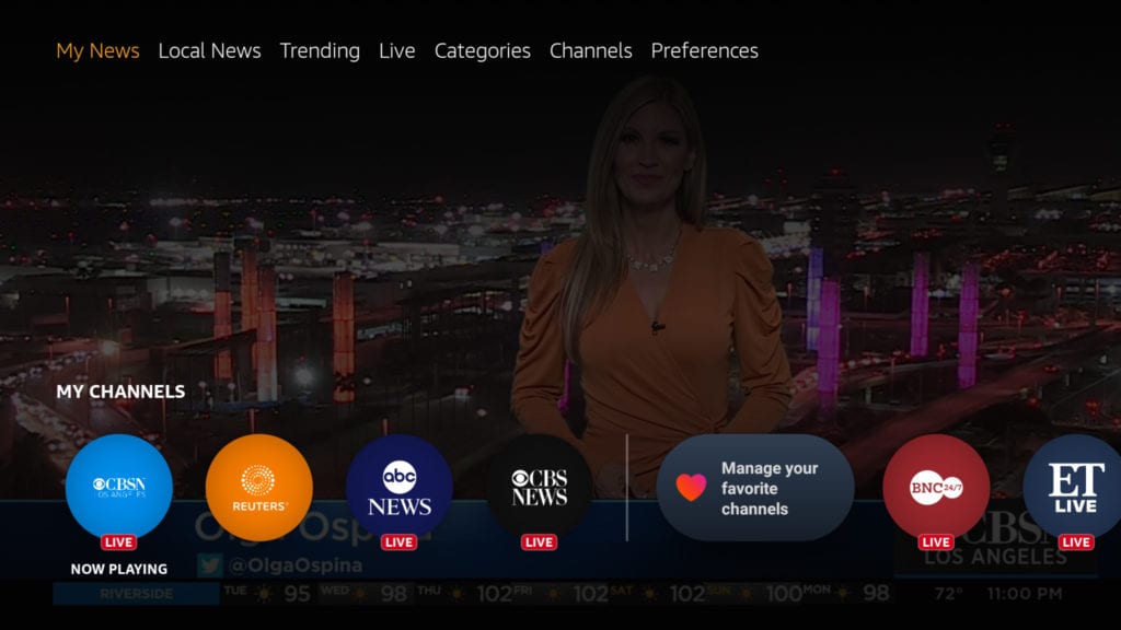 News Best Fire TV App for Local News