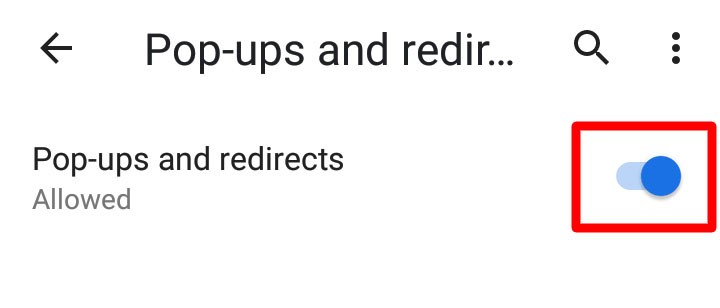 How to Allow Pop-ups on Android