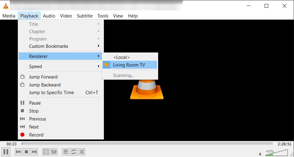 how to cast vlc to chromecast with mac