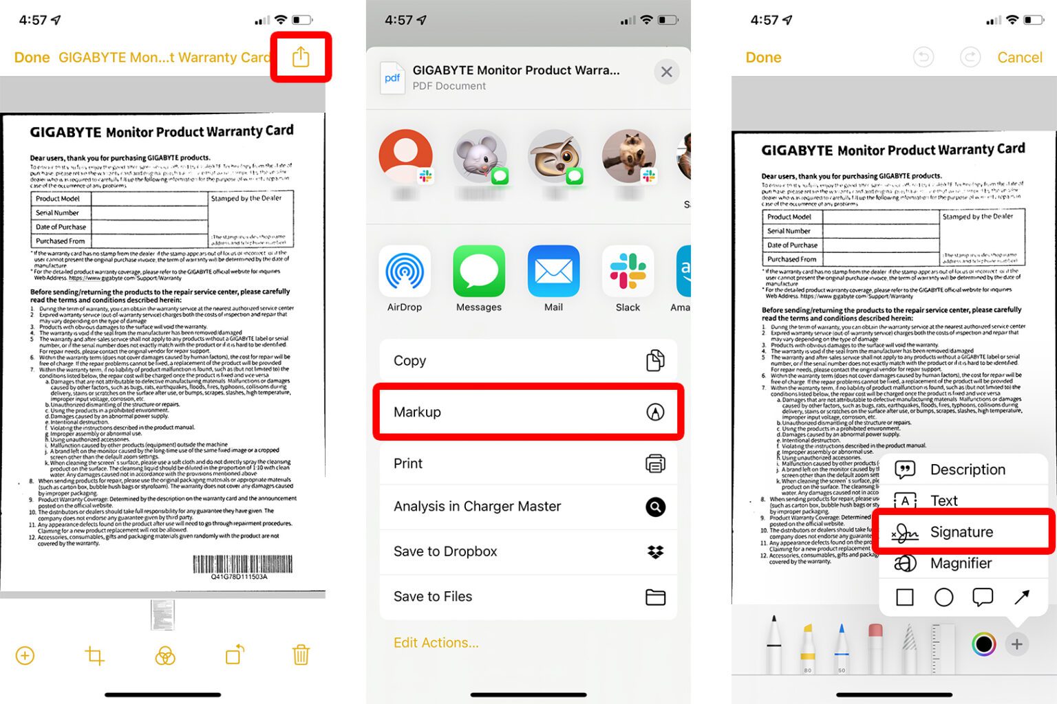 How to Scan a Document or Handwritten Note on an iPhone : HelloTech How