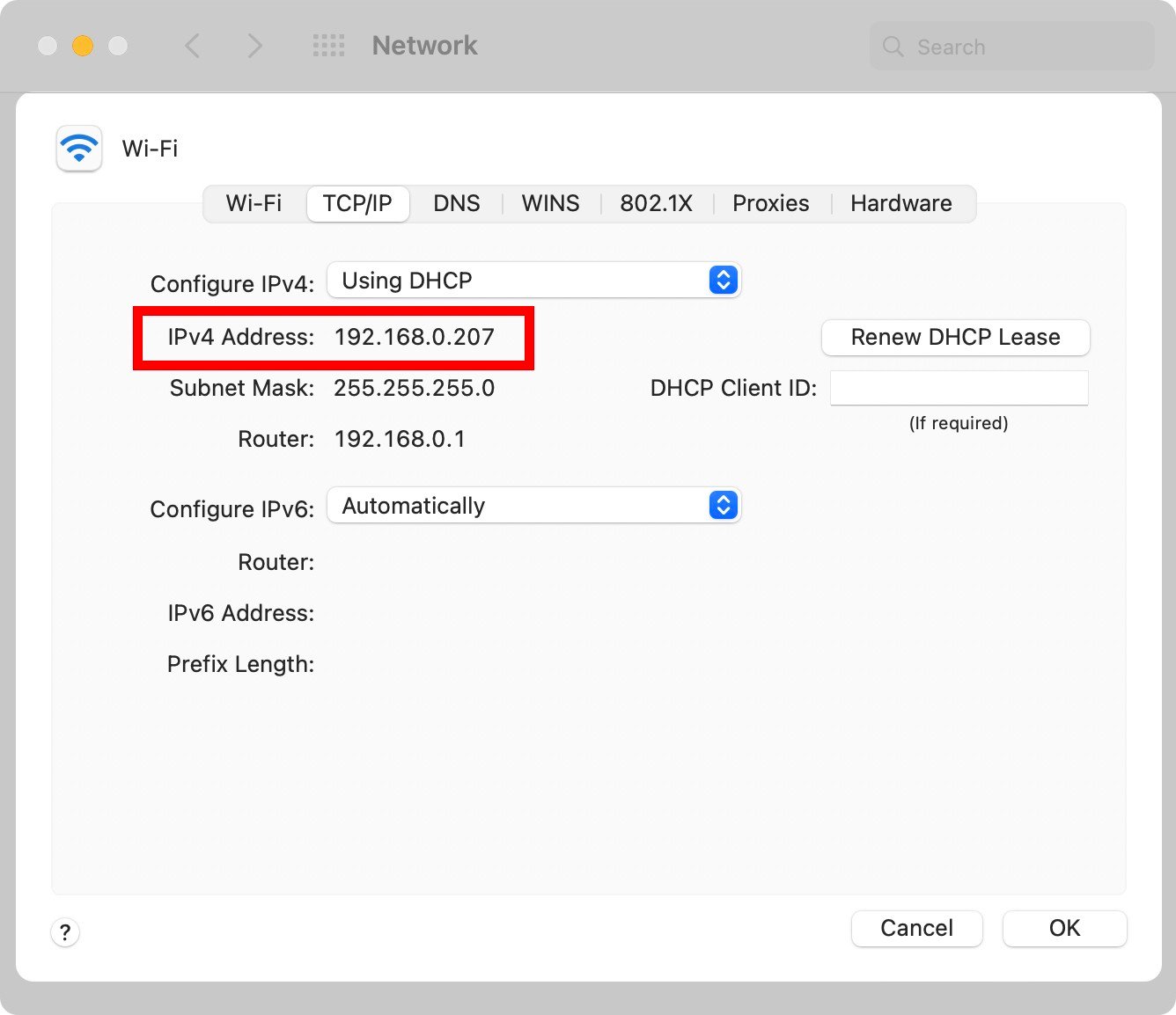 how to ping a mac address to get an ip