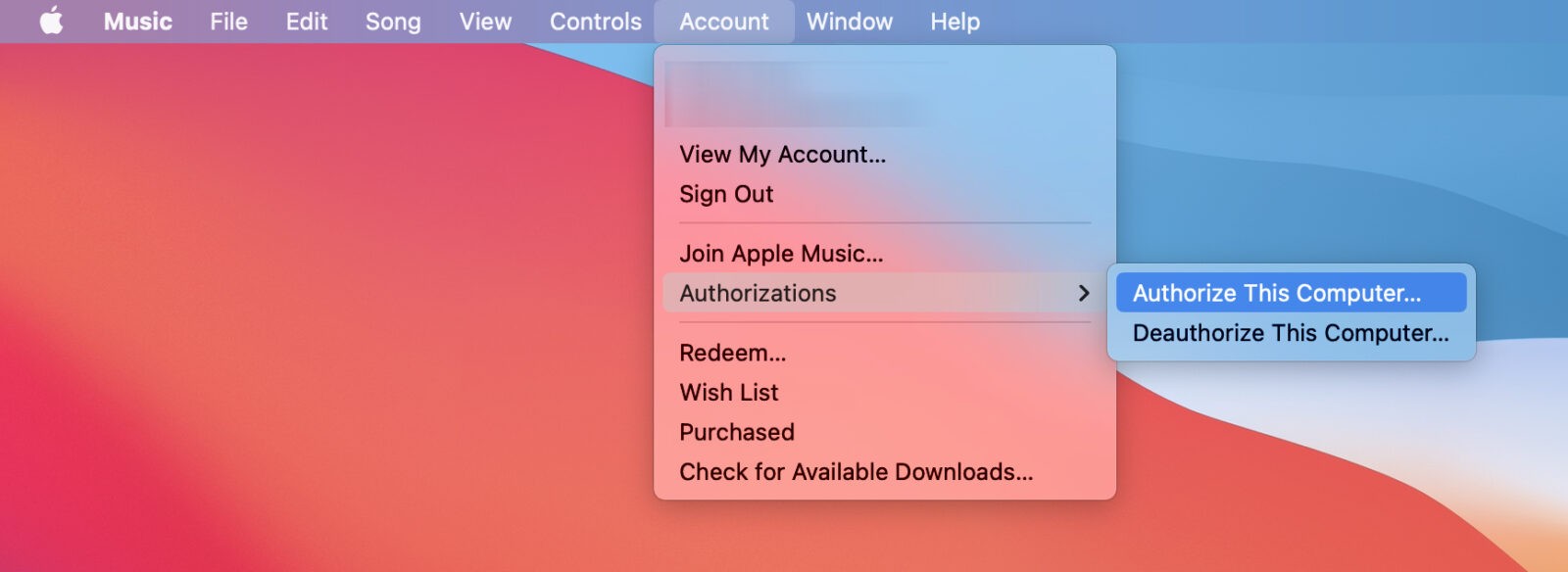 how to authorize my iphone