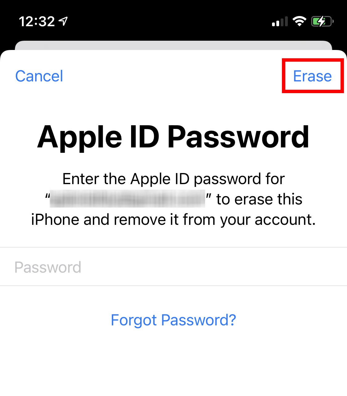 password to unlock iphone backup same as apple id