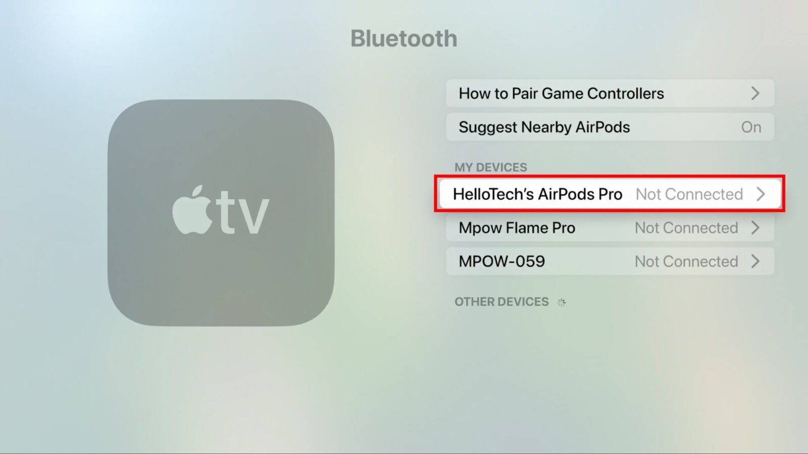 How to Connect Your to an Apple TV