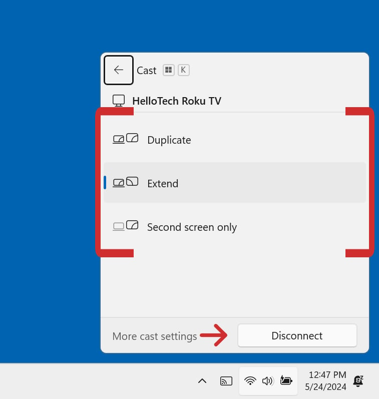 How to Cast Your Windows 11 PC to a TV : HelloTech How